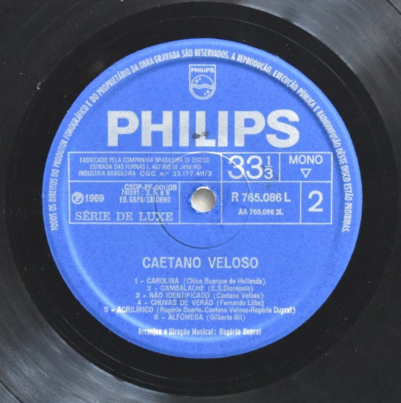 Caetano Veloso - Caetano Veloso  [LP]