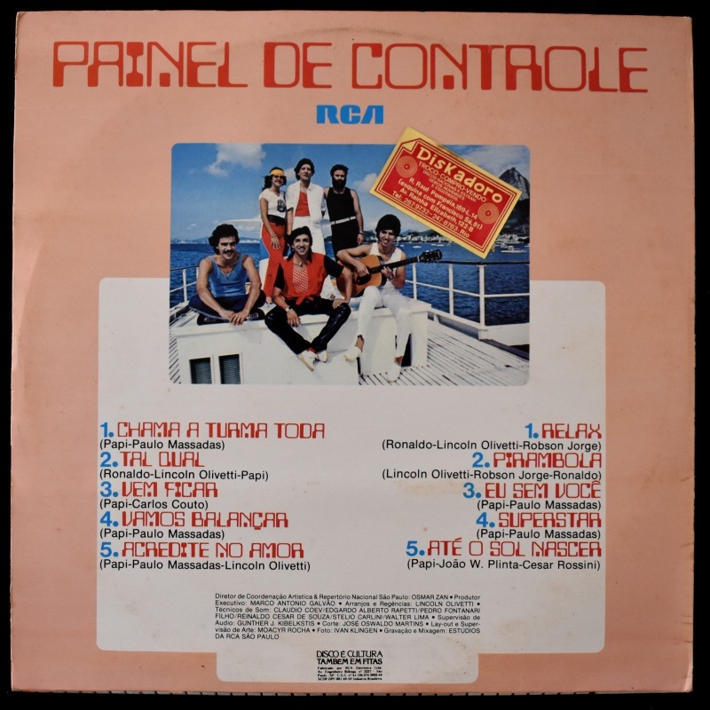 Painel De Controle - Chama A Turma Toda    [LP]