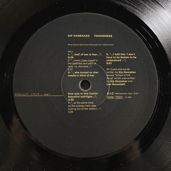 kip hanrahan/veal 's currently レコード Kip Hanrahan / Desire Develops An Edge - silencia music store