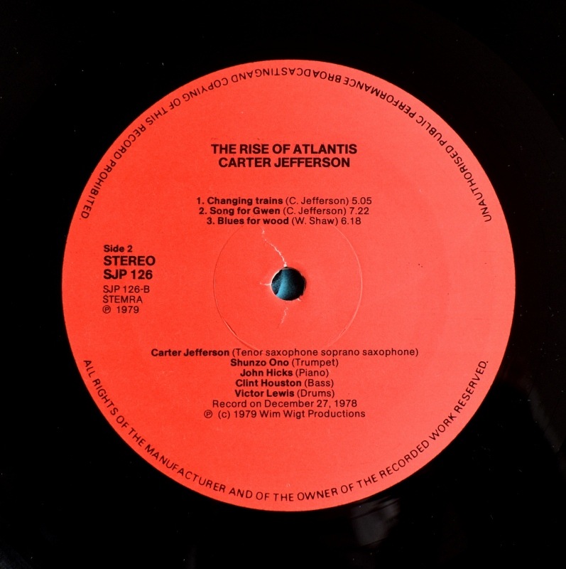 Carter Jefferson - The Rise Of Atlantis [LP]｜全てのカテゴリー