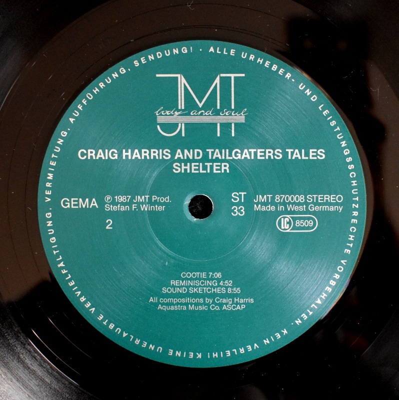 Craig Harris And Tailgaters Tales &#8211; Shelter   [LP]