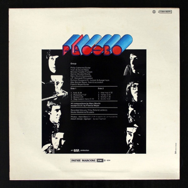 Placebo - Placebo｜JAZZ,JAZZ FUNK / SOUL JAZZ｜Paddy Field Records 