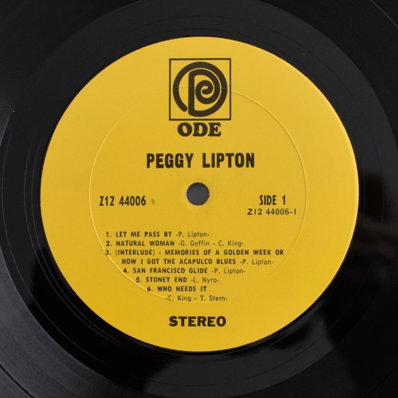 Peggy Lipton - Peggy Lipton  [LP] US ODE ꥸʥ