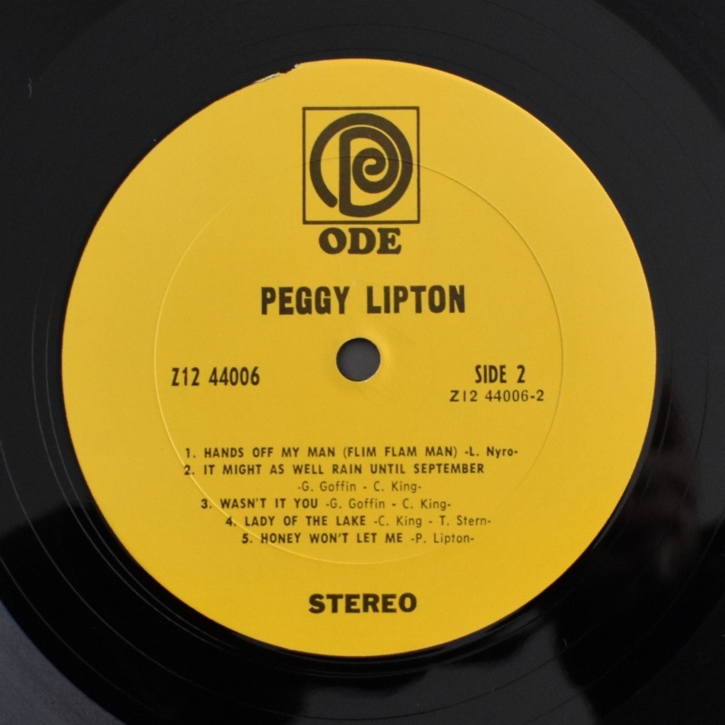 Peggy Lipton - Peggy Lipton [LP] US ODE オリジナル｜60'S