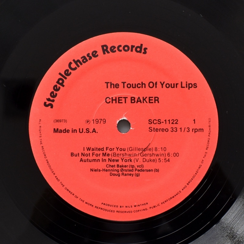 Chet Baker – The Touch Of Your Lips – Vinyl (LP, Album