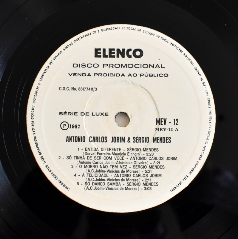 Antonio Carlos Jobim & Se;rgio Mendes - Antonio Carlos Jobim & Sergio Mendes    [LP]