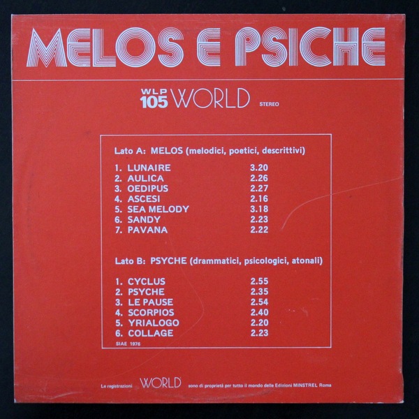 Fabio Fabor - Melos E Psiche���쥢���������ڥ���󥿥롡�饤�֥�꡼�����