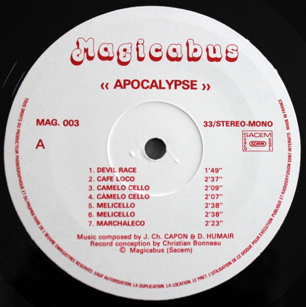 独LP Daniel Humair,jean-charles Cap Apocalypse: Biorhythm - Fiction Series 0198500743432  未開封 /00260 独LP Daniel Humair,jean-charles Cap Apocalypse: Biorhythm