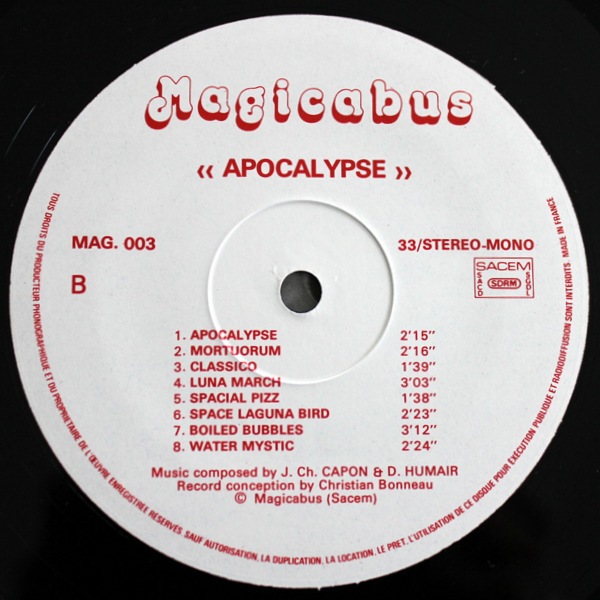 Daniel Humair & Jean-Charles Capon - Apocalypse : Biorhythm - Fiction Scenes (Descriptive Futurist)