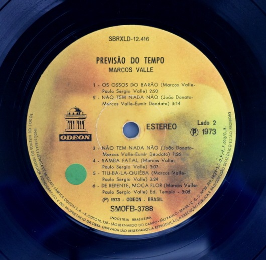 BRA盤73年オリジ！Marcos Valle/Previsao DoTempo Previsão Do Tempo - Album by Marcos Valle | Spotify
