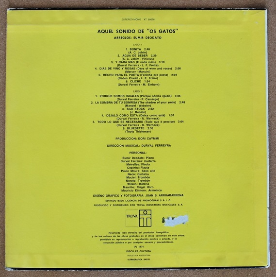Os Gatos - Aquel Sonido De "Os Gatos" [LP]