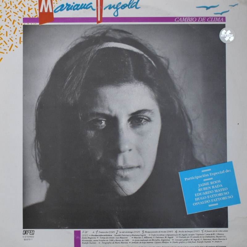 Mariana Ingold - Cambio De Clima  [LP] '89�����륰�������ꥸ�ʥ�ץ쥹���쥢��