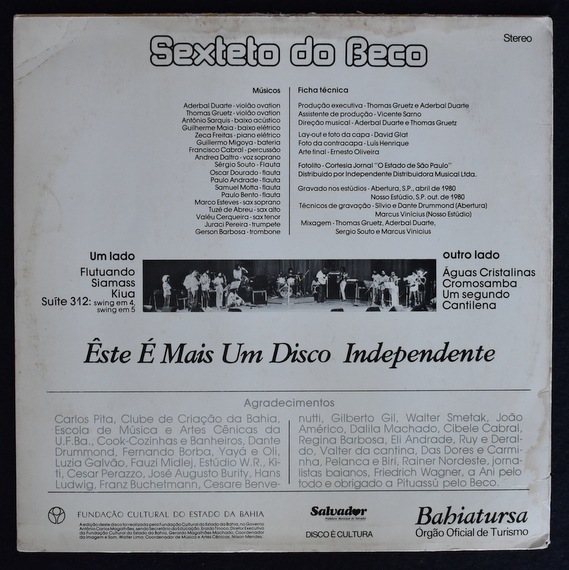 Sexteto Do Beco - Sexteto Do Beco