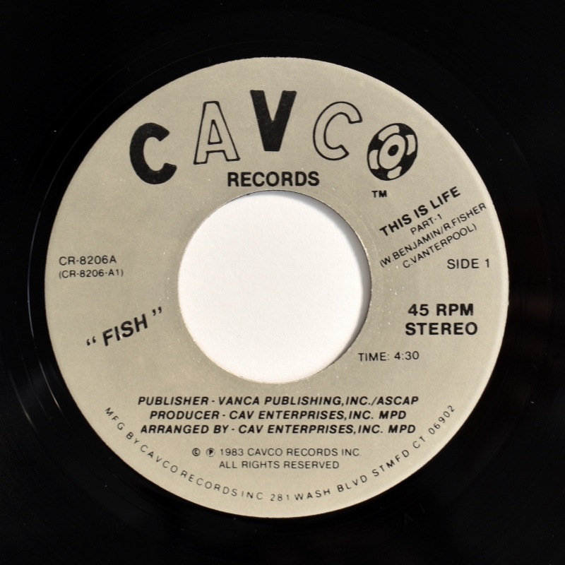 Fish - This Is Life (Part-1) / ST (Part-2)  [7inch] 饹ȥԡ