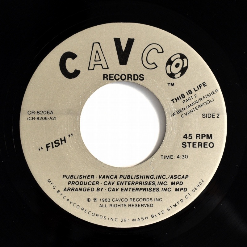 Fish - This Is Life (Part-1) / ST (Part-2)  [7inch] 饹ȥԡ