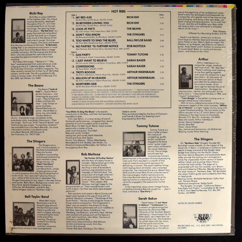 Various - Hot Ribs   [LP]