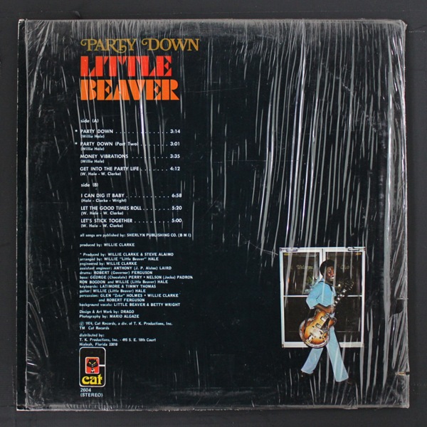 Little Beaver Party Down. Freesoul. LP 激レア!「LITTLE BEAVER