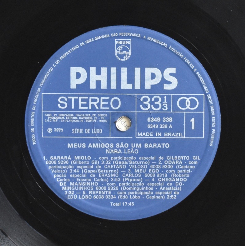 Nara Leao - Os Meus Amigos Sao Um Barato  [LP]����