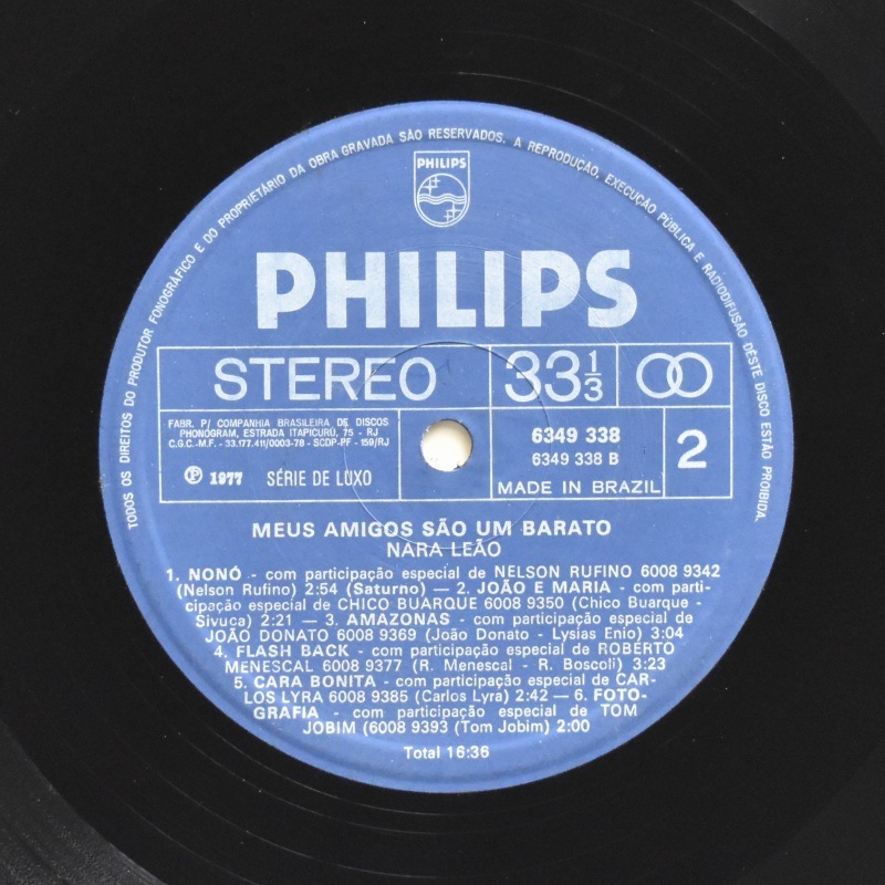Nara Leao - Os Meus Amigos Sao Um Barato  [LP]����