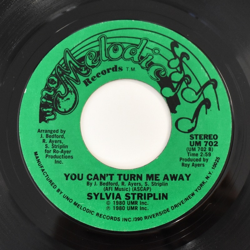 Sylvia Striplin - Give Me Your Love / You Can't Turn Me [7inch