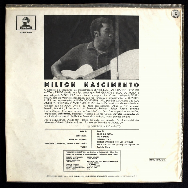 Milton Nascimento - Milton Nascimento   [LP]