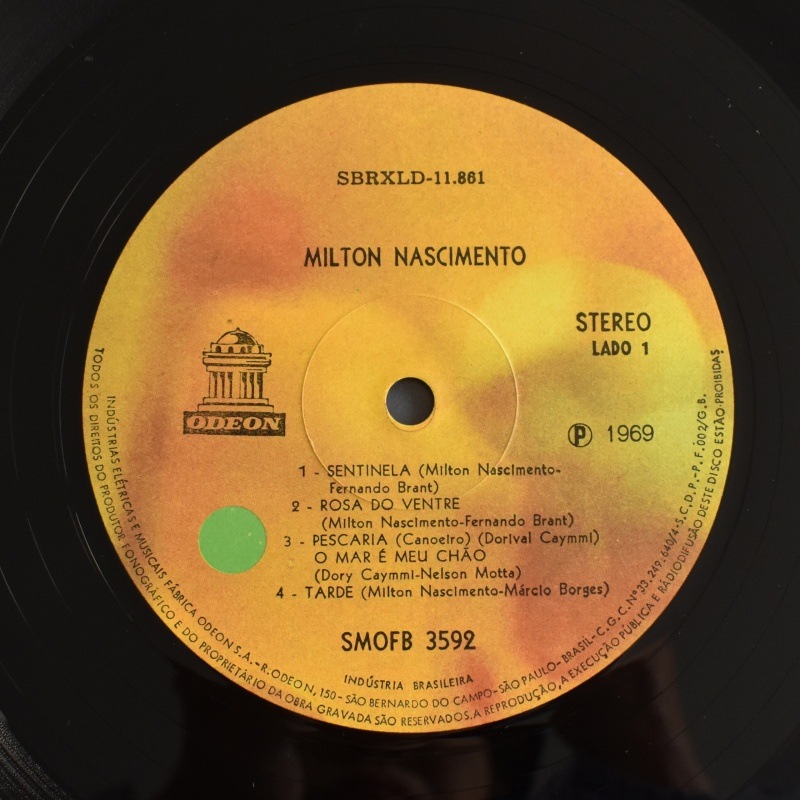 CARTOLA アナログレコードLP MPL 1503 Milton Nascimento - Milton Nascimento [LP]｜BRAZIL,MPB