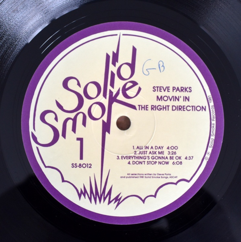 Steve Parks - Movin' In The Right Direction    [LP]
