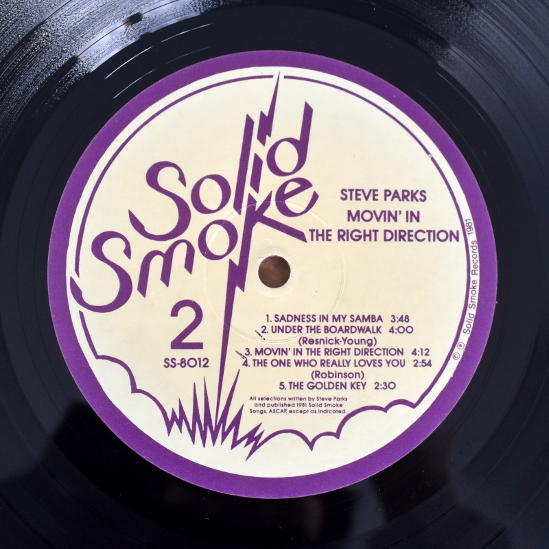 Steve Parks - Movin' In The Right Direction    [LP]