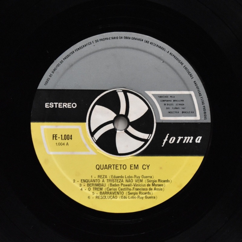 Quarteto Em Cy -  Quarteto Em Cy  ���ꥸ�ʥ롡�쥢���ƥ쥪��LP]