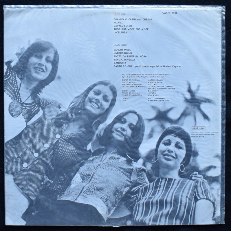 Quarteto Em Cy - Quarteto Em Cy [LP]｜BRAZIL,MPB｜Paddy Field