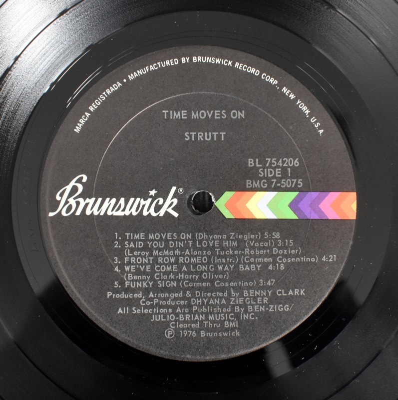 Strutt - Time Moves On     [LP]