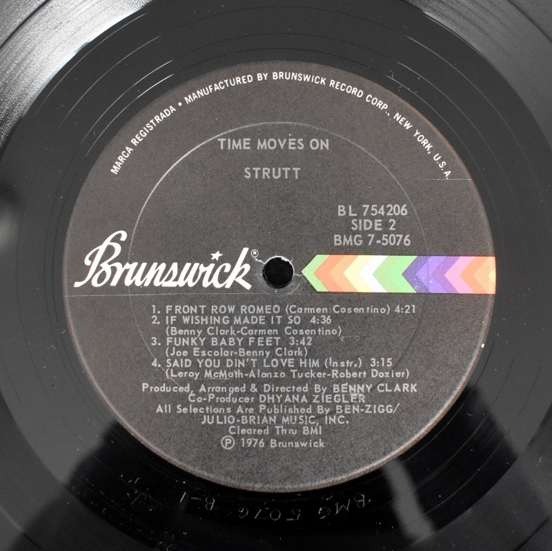 Strutt - Time Moves On     [LP]