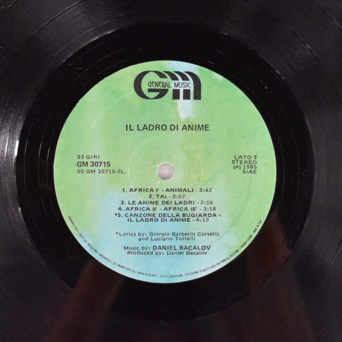 Daniel Bacalov - Il Ladro Di Anime