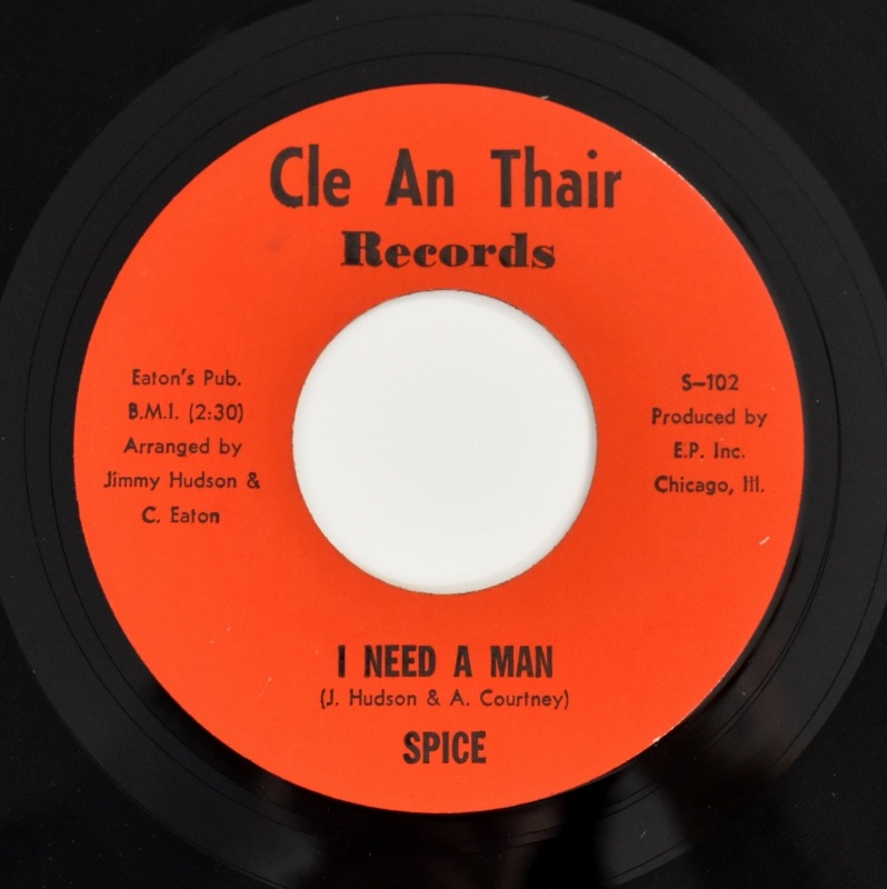 Spice - I Need A Man / Reach Out (I'll Be There)   [7inch]