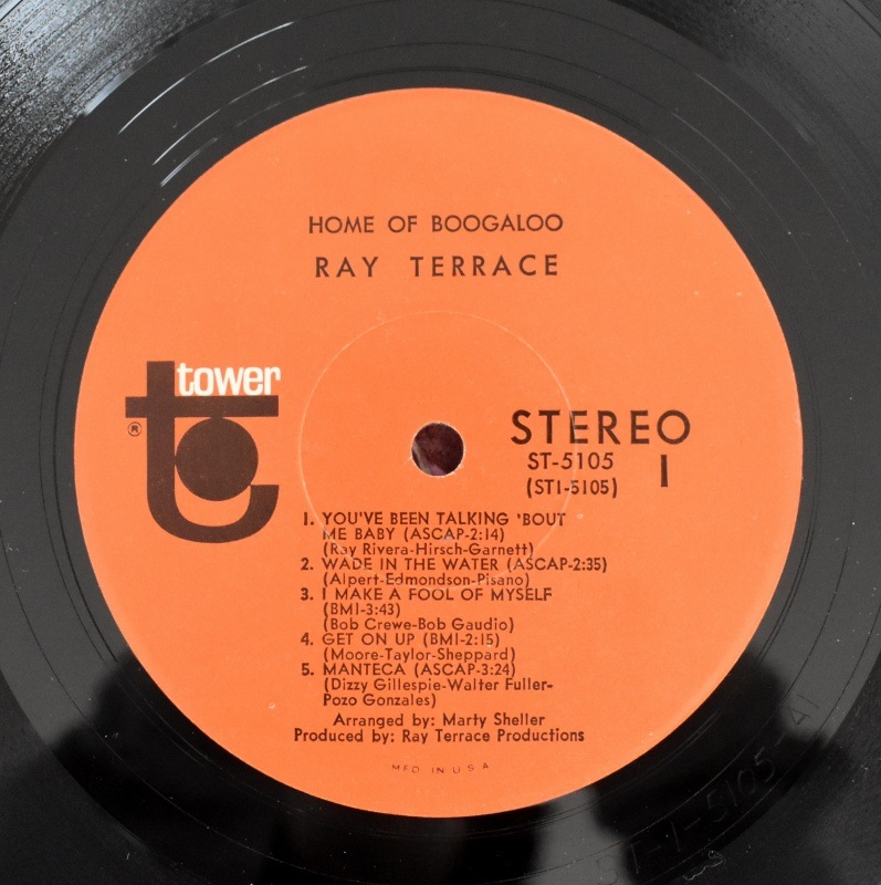 Ray Terrace - Home Of Boogaloo  [LP]