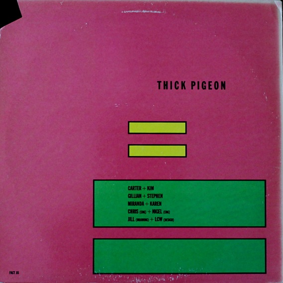Thick Pigeon - Too Crazy Cowboys