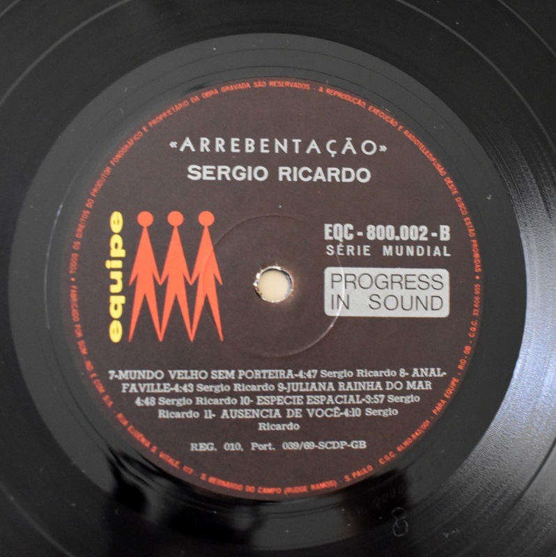 Sergio Ricardo - Arrebentacao   [LP]