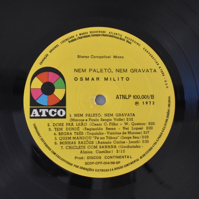 Osmar Milito - Nem Paleto, Nem Gravata    [LP]��������