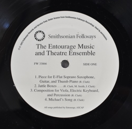 The Entourage Music And Theatre Ensemble - The Entourage Music And Theatre Ensemble