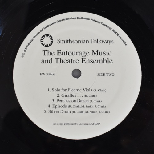 The Entourage Music And Theatre Ensemble - The Entourage Music And Theatre Ensemble