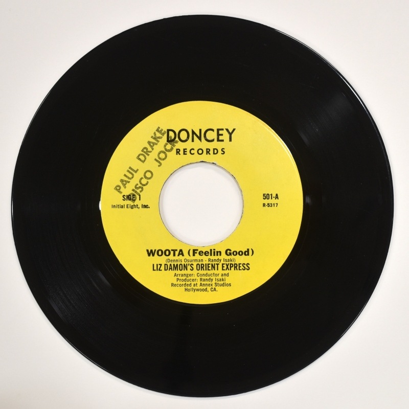 Liz Damon's Orient Express - Woota (Feelin Good) / Crazy Mixed Up Girl    [7inch]