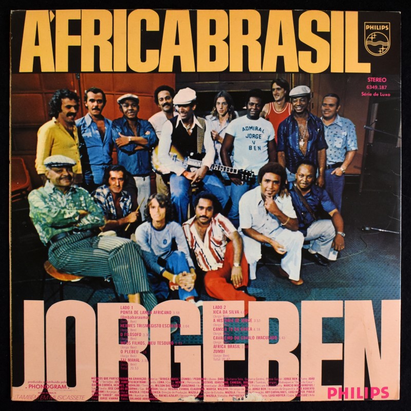Jorge Ben - Africa Brasil [LP] ブラジル オリジナル ファースト 