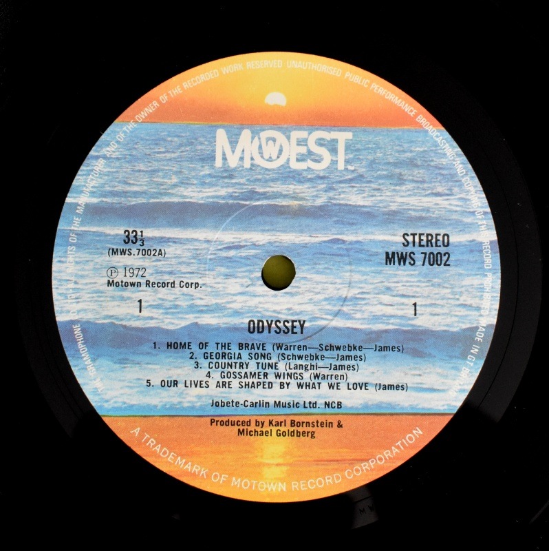 Odyssey - Odyssey   [LP]