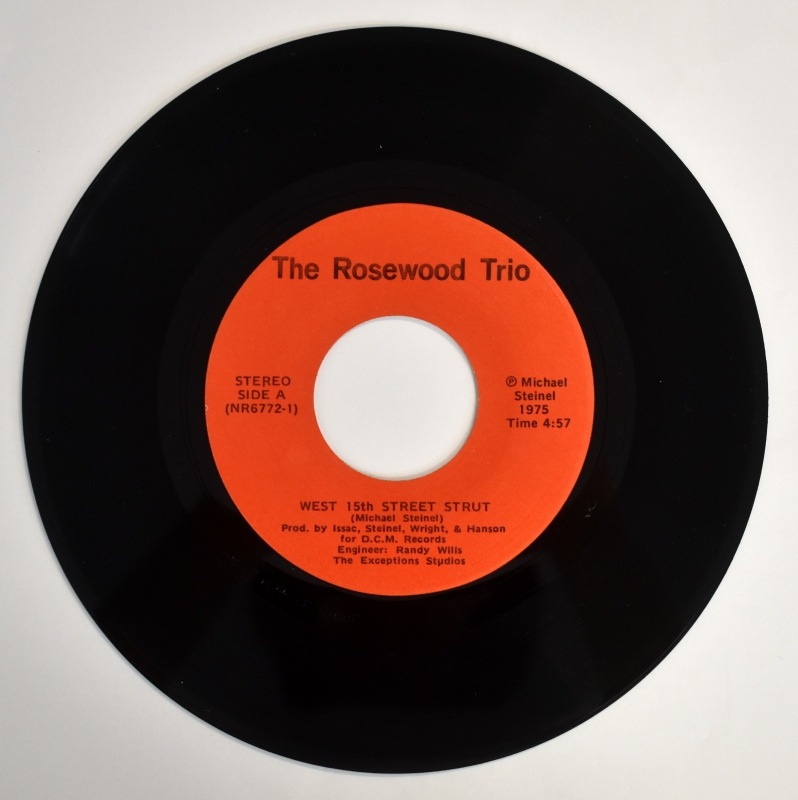 The Rosewood Trio - West 15th Street Strut / She Always Did It So Well    [7inch]