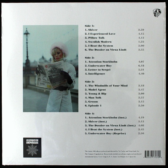 Virna Lindt - Shiver｜NEW WAVE｜Paddy Field Records｜中古