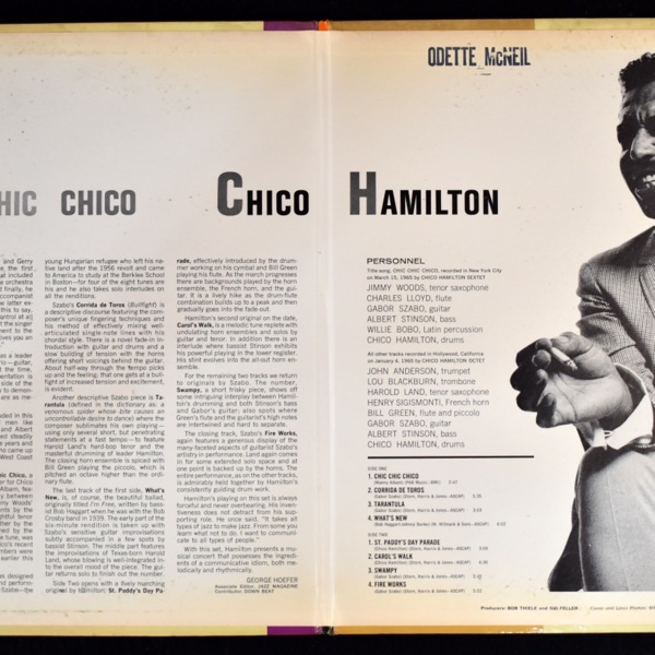 Chico Hamilton - Chic Chic Chico���ݥ�󥹥�����Repulsion����Ͽ