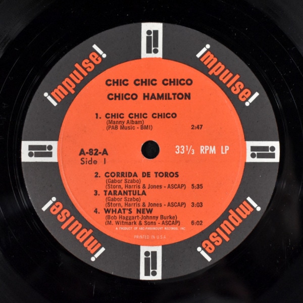 Chico Hamilton - Chic Chic Chico���ݥ�󥹥�����Repulsion����Ͽ