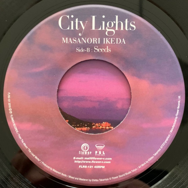 Masanori Ikeda - City Lights���Х쥢��å������ޡ����塼��Flower Records������