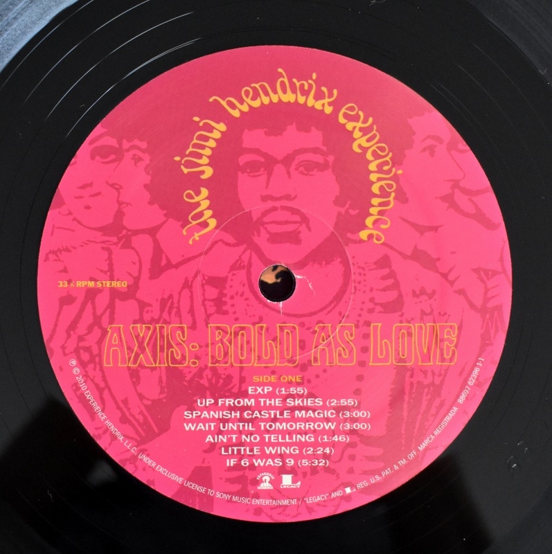 The Jimi Hendrix Experience - Axis: Bold As Love [LP]｜全て
