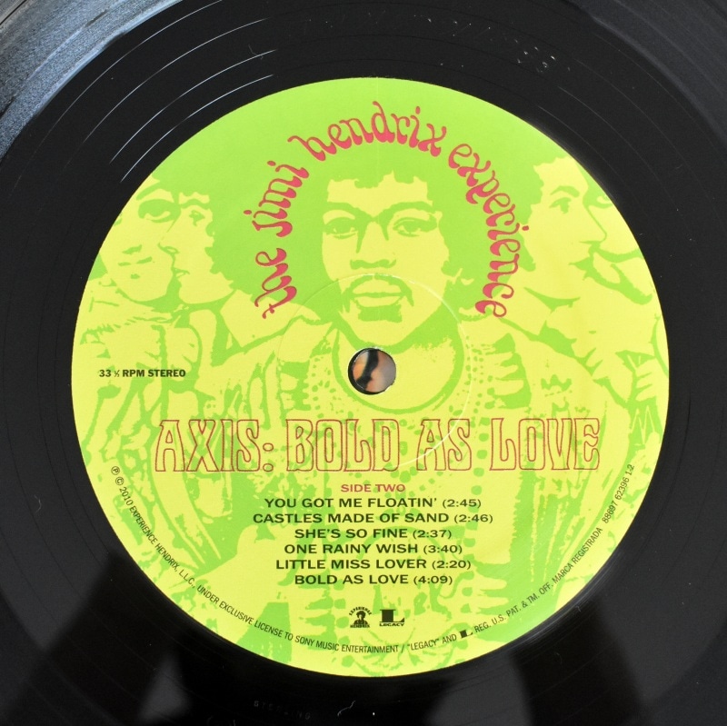 The Jimi Hendrix Experience - Axis: Bold As Love [LP]｜全ての